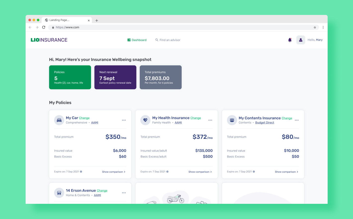Insurance Management Portal